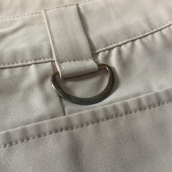 PRETTYLITTLETHING SIZE 10 Beige High-waist Cargo Shorts - Picture 5 of 9